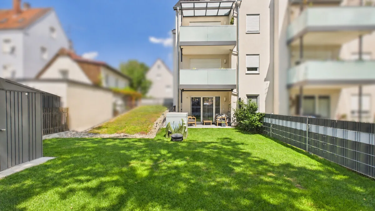 Neubau Wohnung mit XXL-Garten!