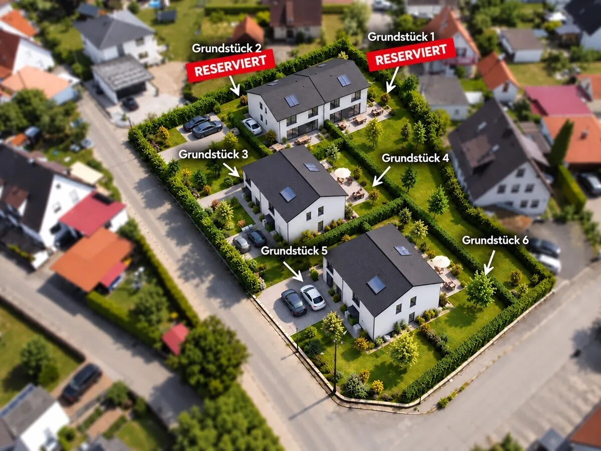 Grundstücke für Neubebauung