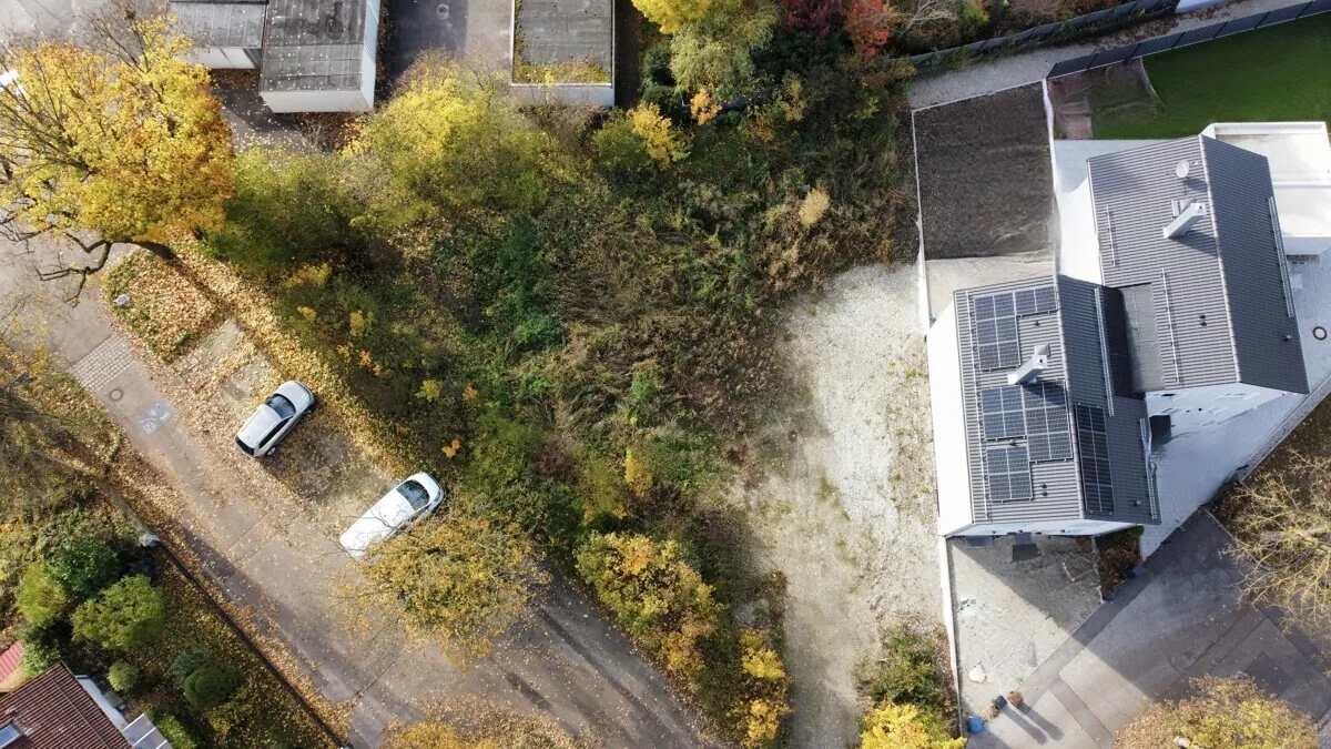 Grundstück für Bebauung mit einem Reihenhaus